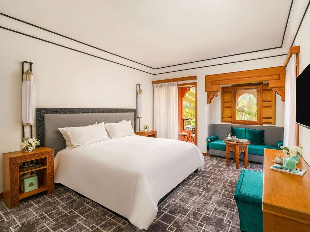 Spacious double bed suite at Sofitel Marrakech Palais Imperial & Spa