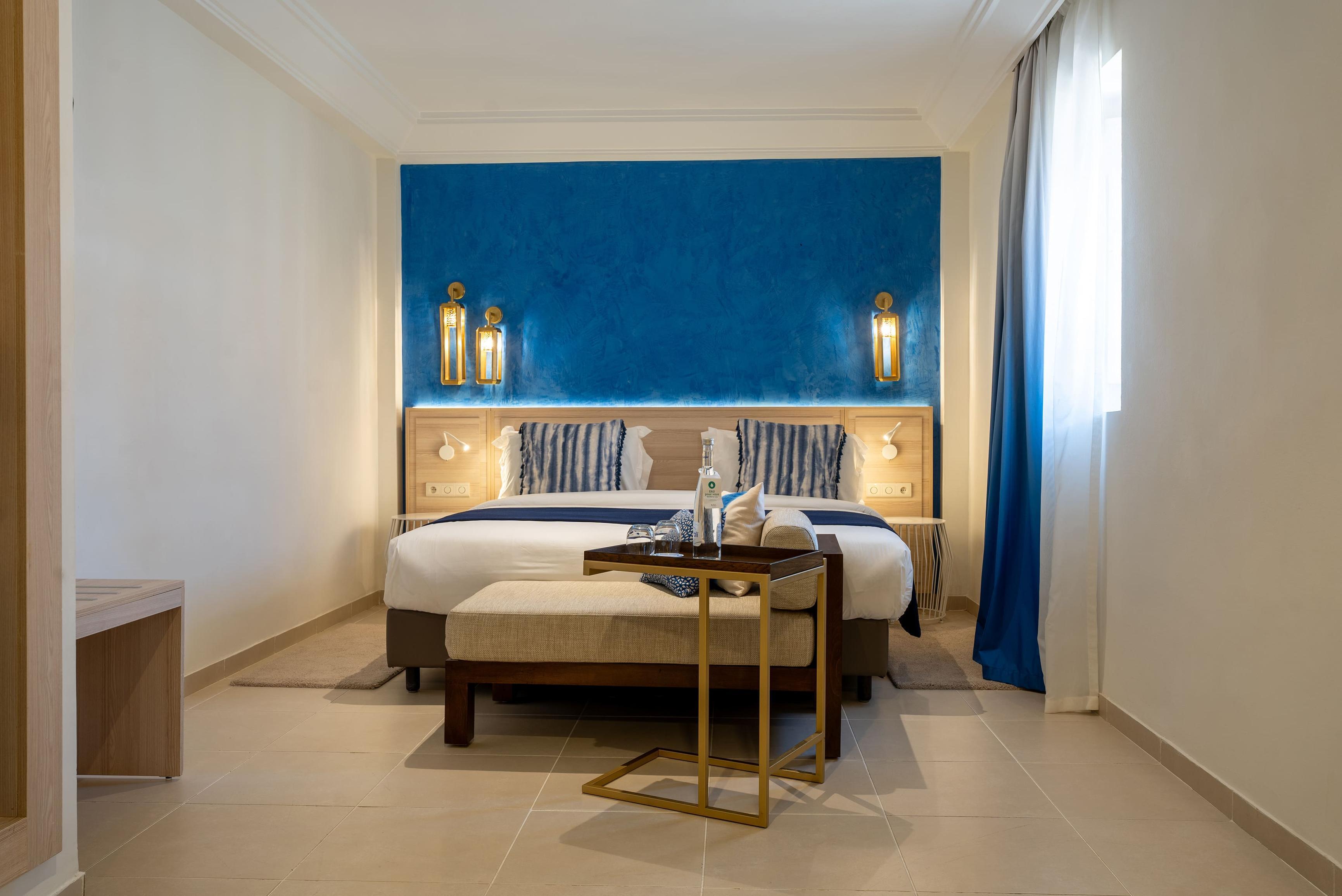 Double bed suite at Sol Oasis Marrakech by Melia