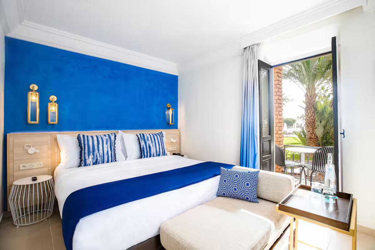Spacious double bed suite atSol Oasis Marrakech by Melia
