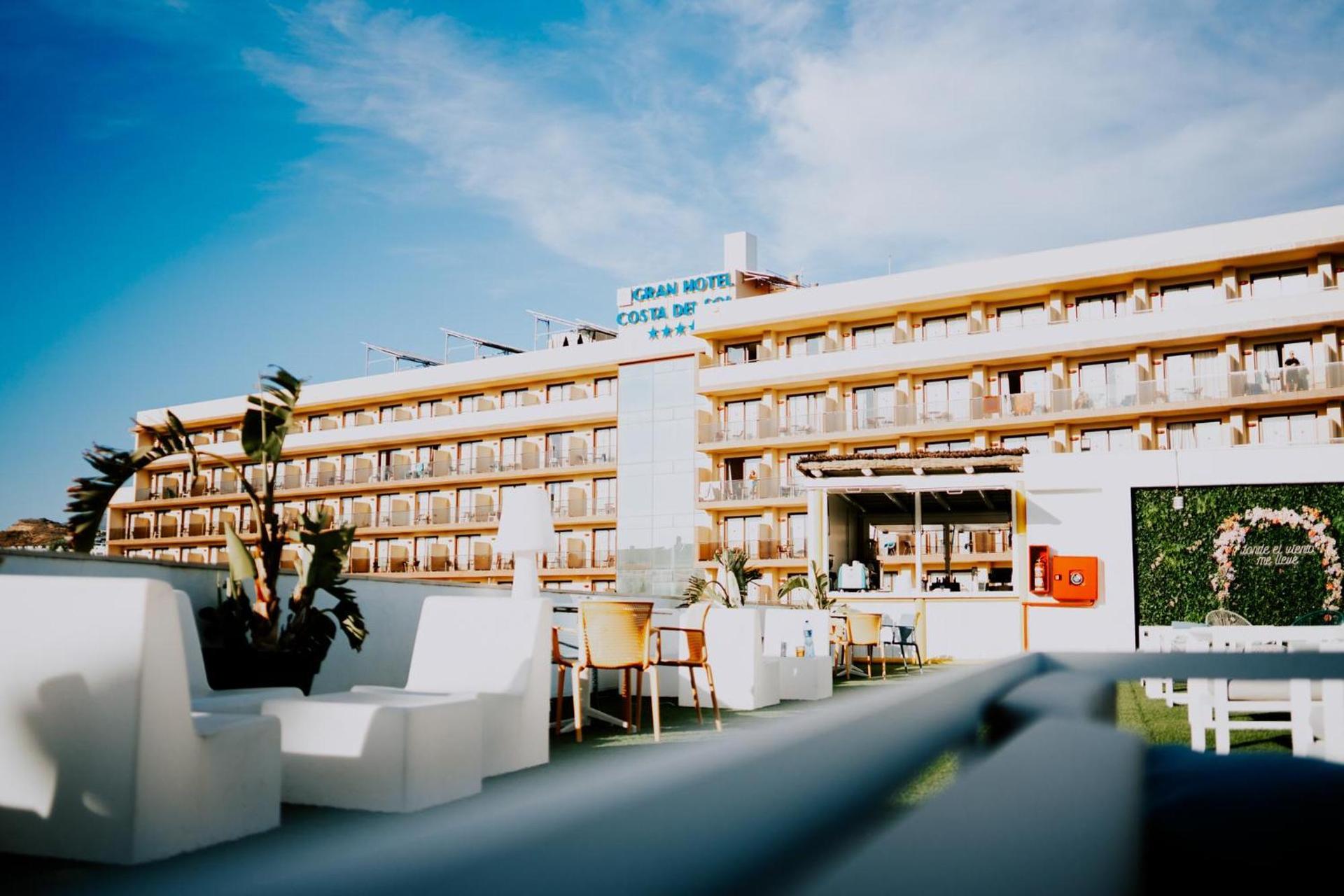 Panoramic view of the VIK Gran Hotel Costa del Sol building