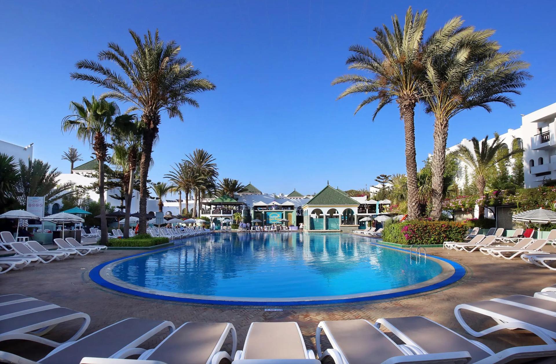 Outdoor swimming pool at Valeria Jardins d’Agadir Resort