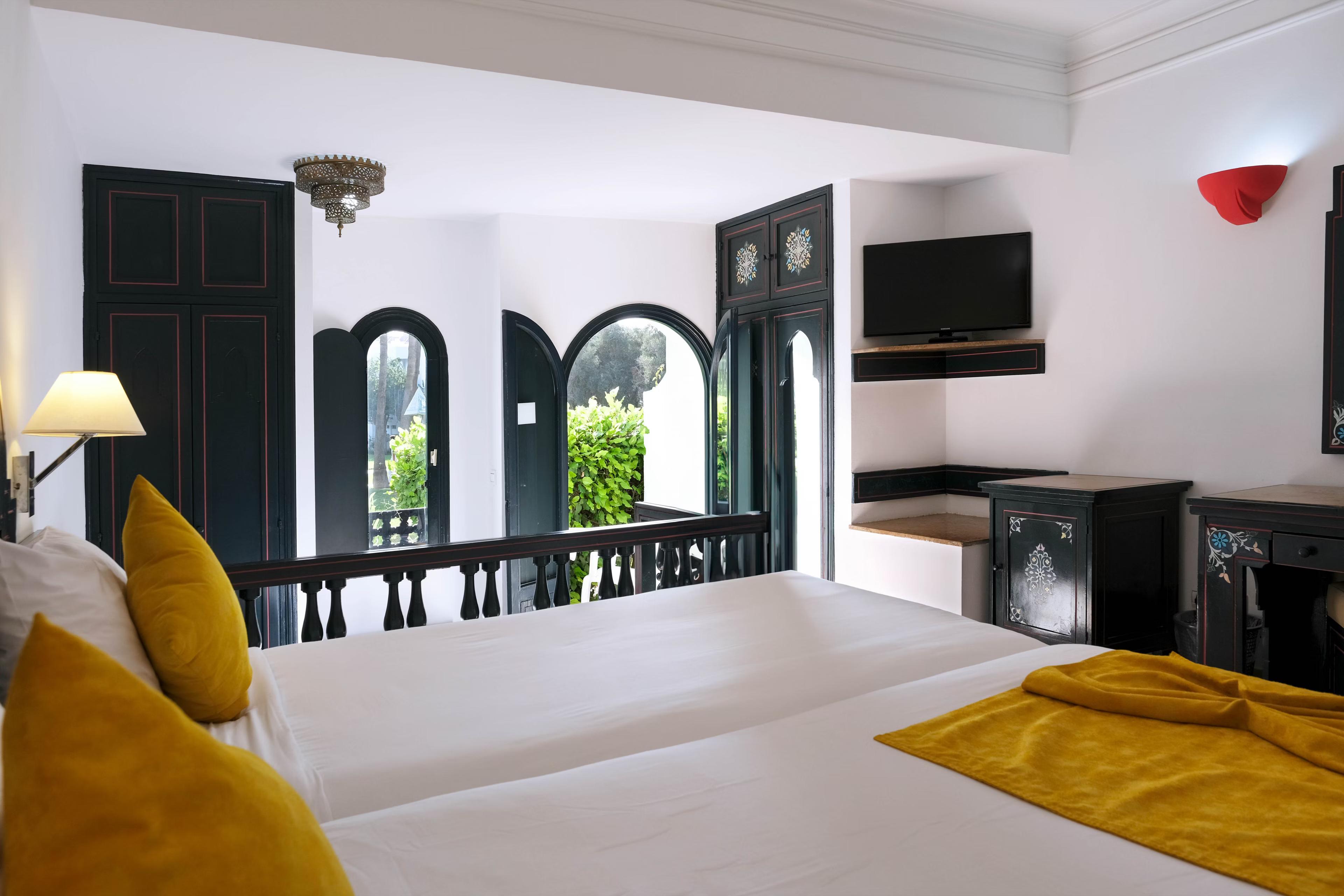 Luxury double bed suite at Valeria Jardins d’Agadir Resort