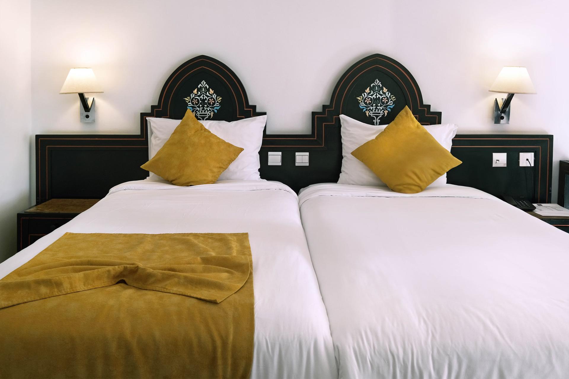 Double bed suite at v