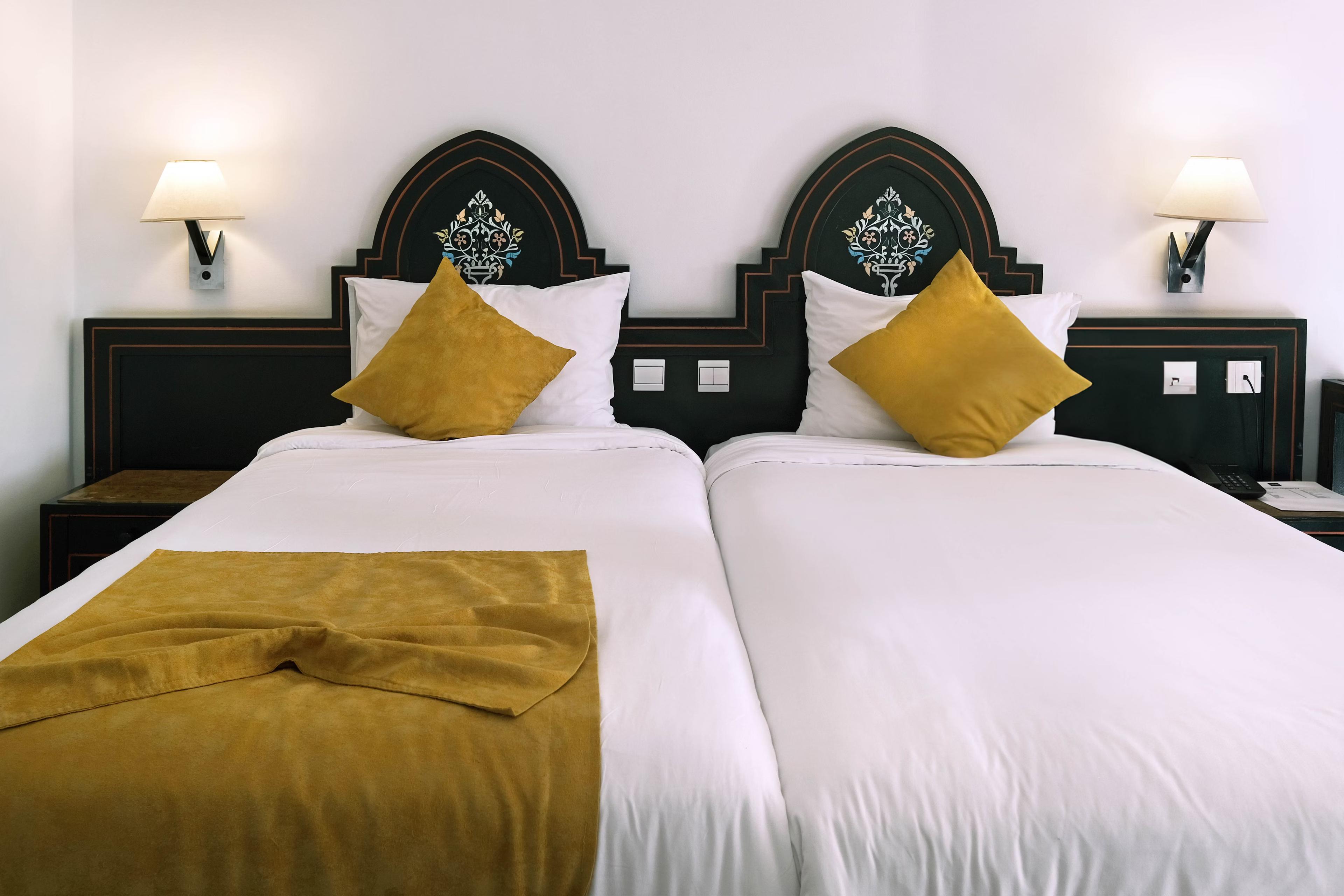 Double bed suite at v