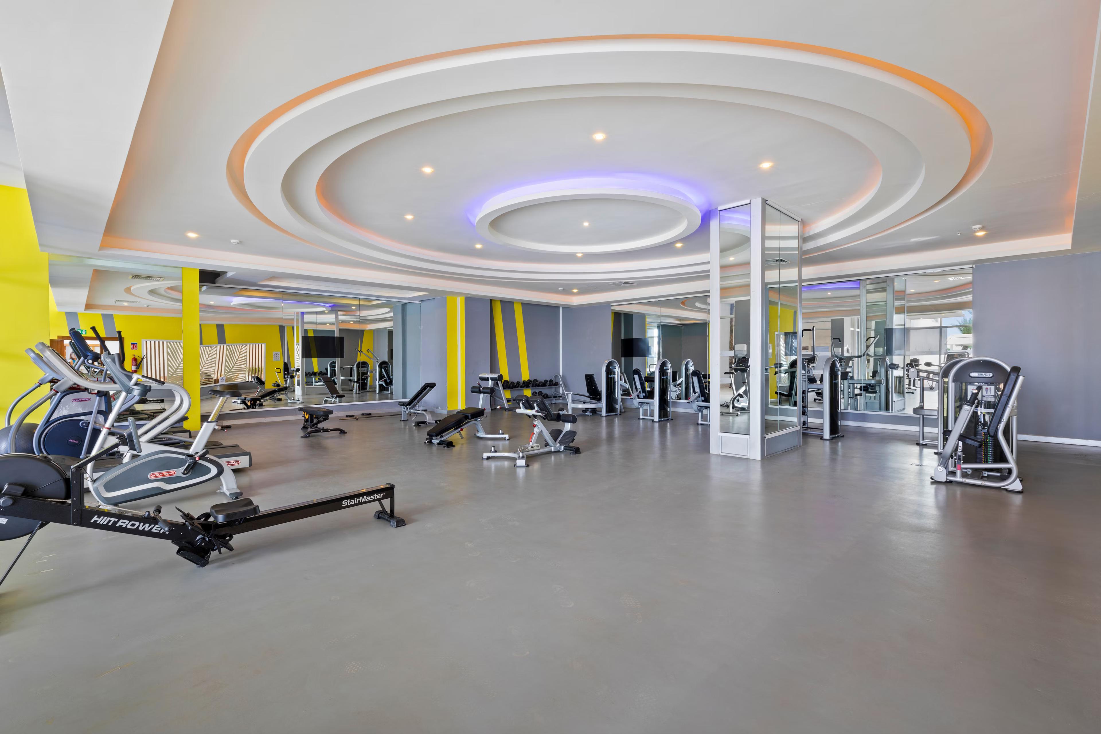 Gym facilities at White Beach Resort Taghazout