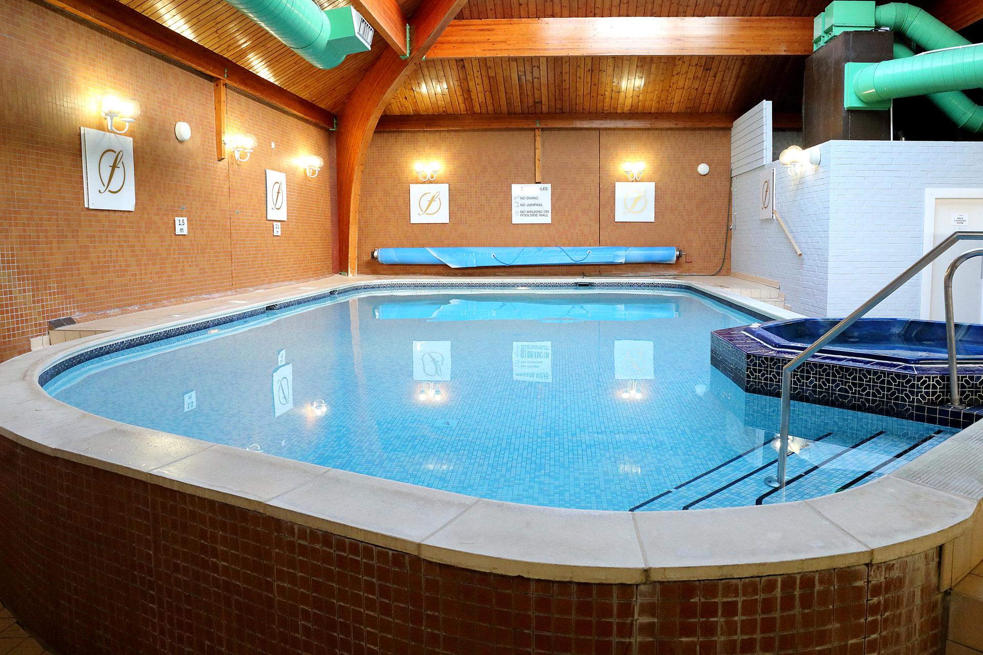 Indoor pool at Fairfield House Hotel