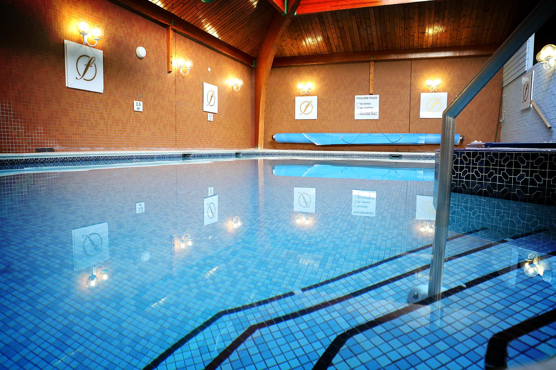 Indoor pool at Fairfield House Hotel