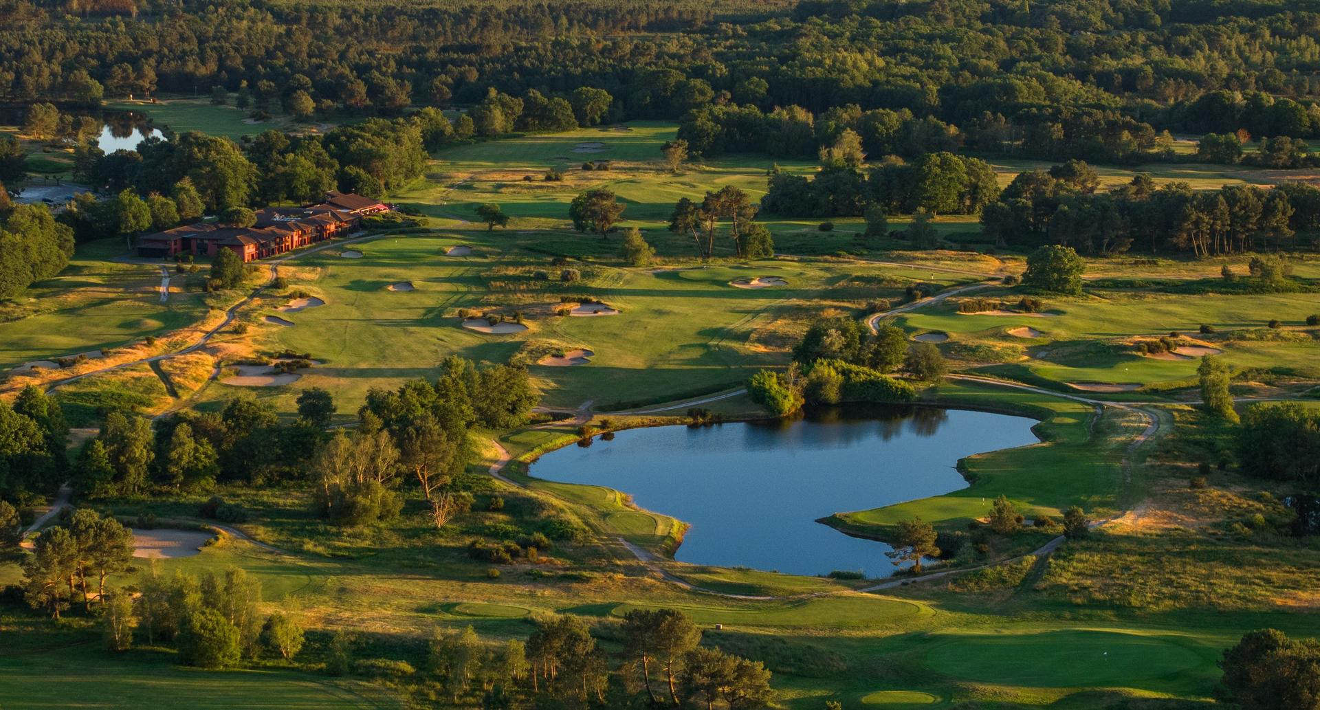 Overhead view of the Cabot Bordeaux MGallery Collection golf course