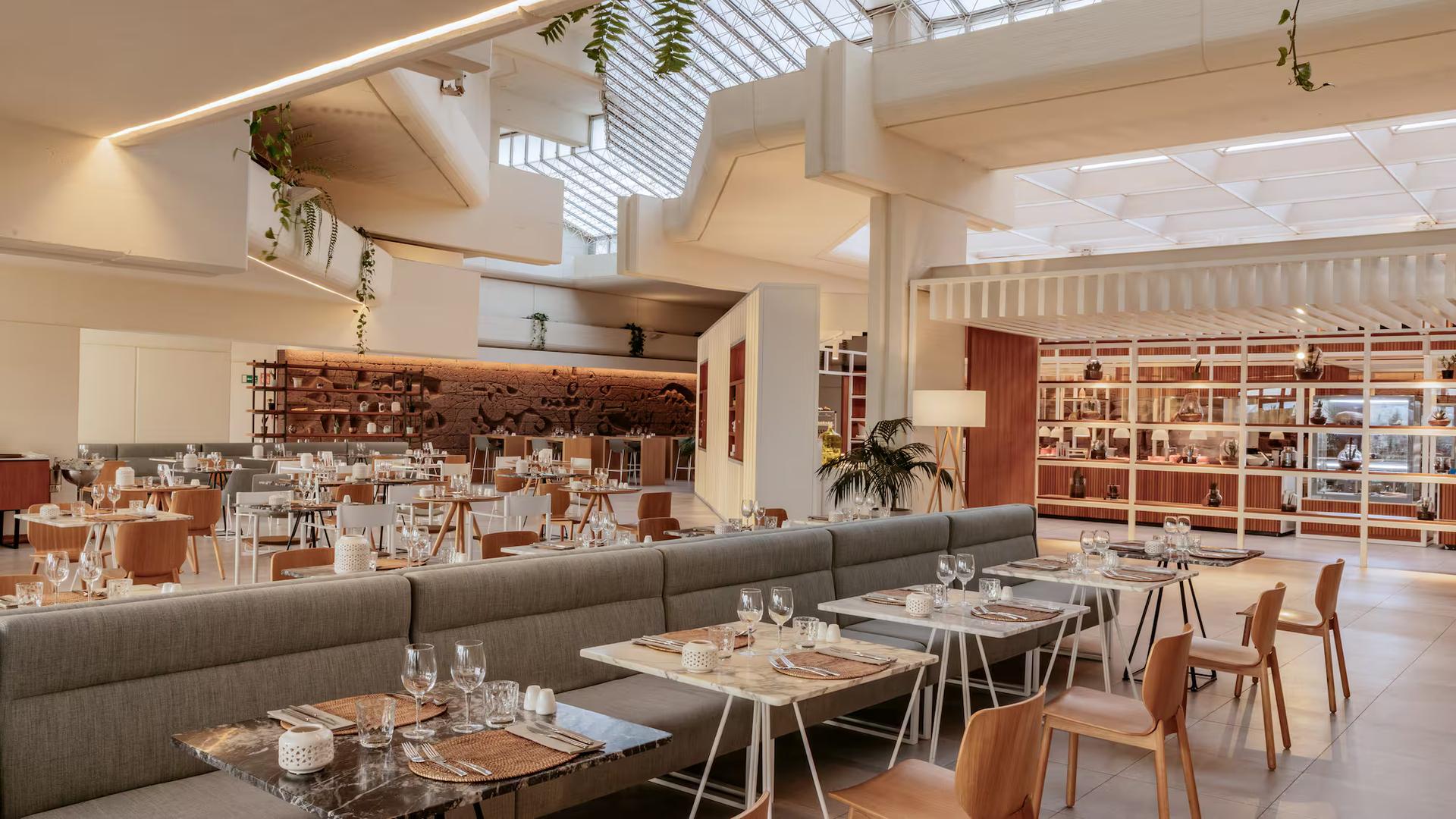 Indoor dining area at Paradisus Salinas Lanzarote