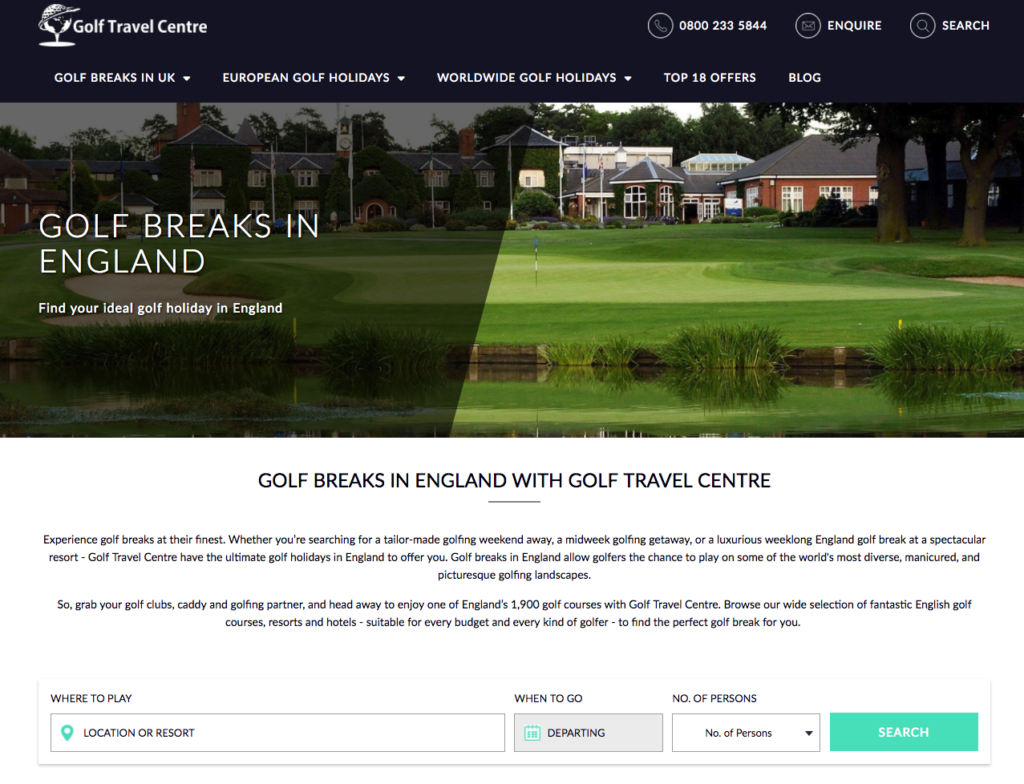 your golf travel centre